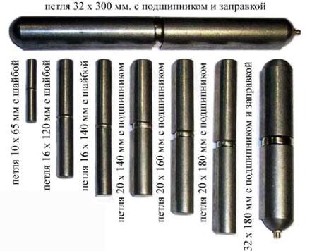 Как выбрать и установить петли для ворот с подшипником