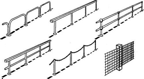 Пешеходные ограждения перильного типа: требования ГОСТа, цена и установка